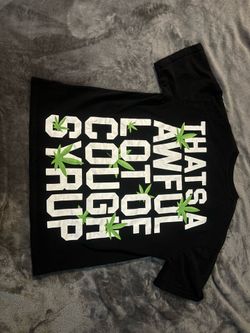 Awful lot of cough syrup medical t shirt