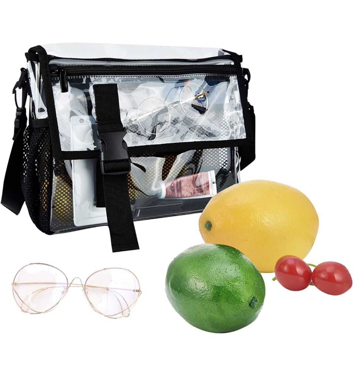 Heavy Duty Lunch Bag Messenger Bag for Work, Concert, College, Women (Messenger Bag)