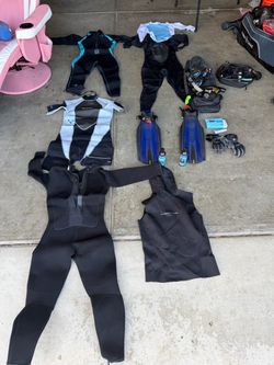 Complete Scuba Diving Gear Package – Aqua Lung, O’Neill & Mares