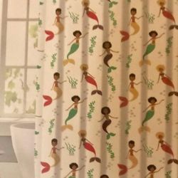 Mermaid Shower Curtain 