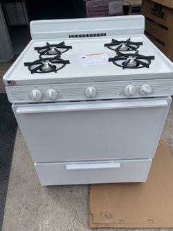 Premier 30 in. 3.91 cu. ft. Freestanding Gas Range in White
