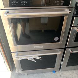 New Kitchen Aid 30”  Double Oven 