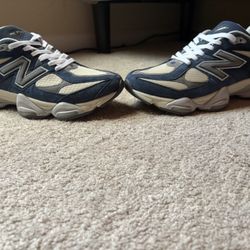 New Balance 9060 IND Natural Indigo Blue Gray White Sneaker  U9060IND Suede Men Size 11US