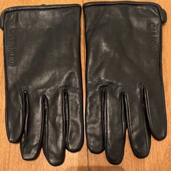 Calvin Klein Genuine Leather Gloves