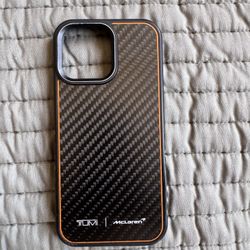 Tumi × McLaren Carbon Fiber iPhone 16 Pro Max Case – MagSafe Ready