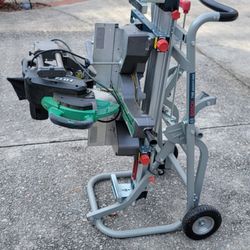 Hitachi 12" Compound Miter SAW / Bosch T4B Gravity Stand