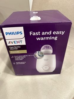 Philips Avent Premium Fast Bottle Warmer, with Smart Temperature Control, W