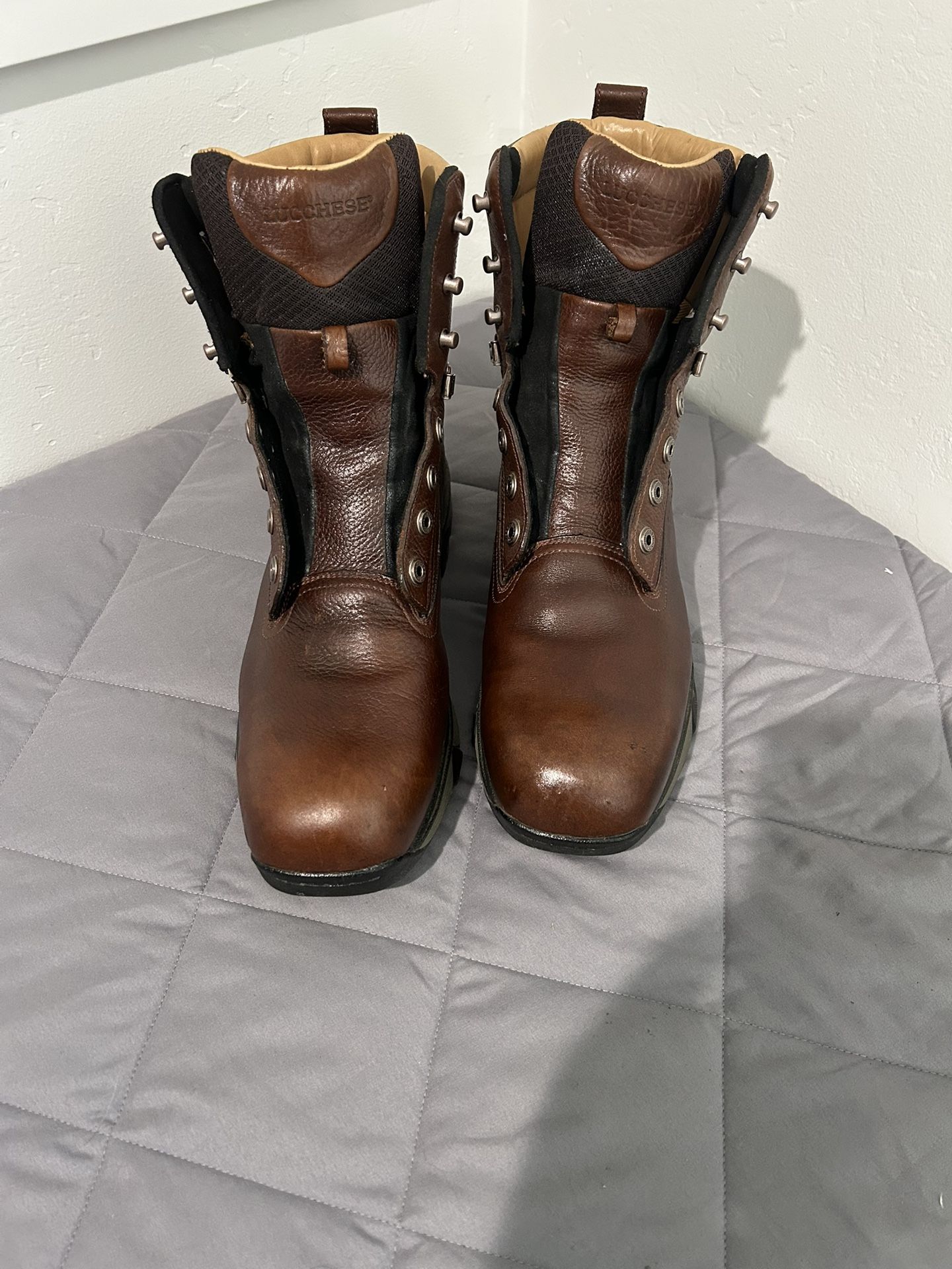 Leather range boots