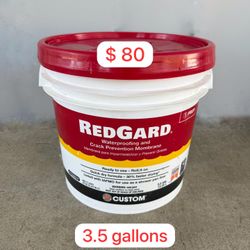 RedGard 3.5 gallon NEW