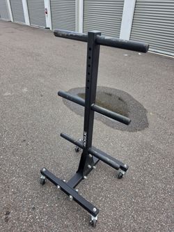 Weight rogue Bumper tree