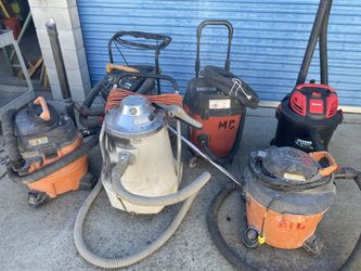 Shop Vacs- multiple (must take all)