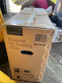 New in box insignia gaming chair