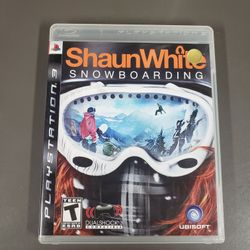 Shaun White Snowboarding Ps3