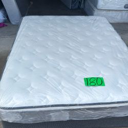 Queen Size Mattress, And Box Spring