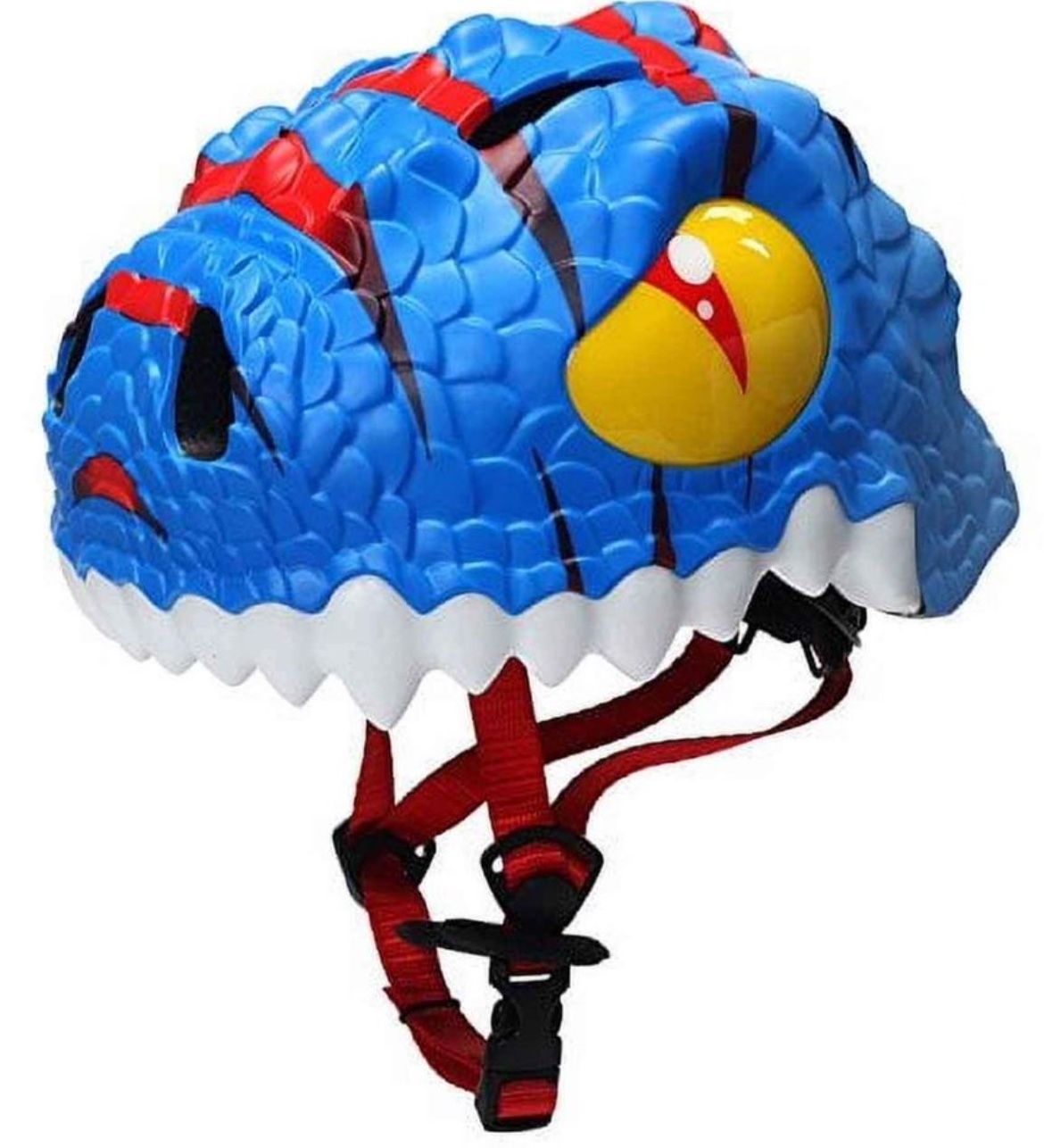 Bavilk Toddler Multi Sports Helmet 3D Cartoon Kids Bike Helmets For Girls&Boys (Blue Dinosaur)