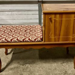 $80. Bench With Cabinet. Free Delivery Within 5miles 