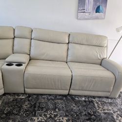 Leather Sofa 