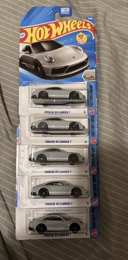 Hot Wheels Porsche 911 Carrera T 5-pack new in package