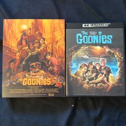 The Goonies 4k Blu Ray Movie With Alternate Slipcover 