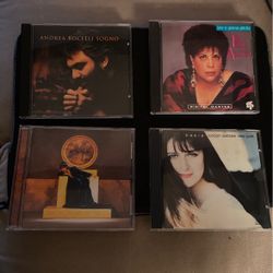 4 CD’s -Basia, Enya, Andrea Bocelli, Patti Austin