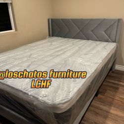 Queen Size Bed And Mattress 