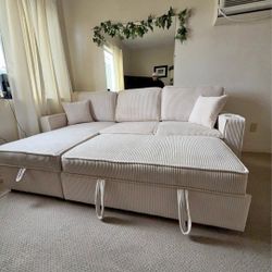 ✅️✅️Convertible Sectional W/ Cup Holder & W/ USB Port✅️✅️