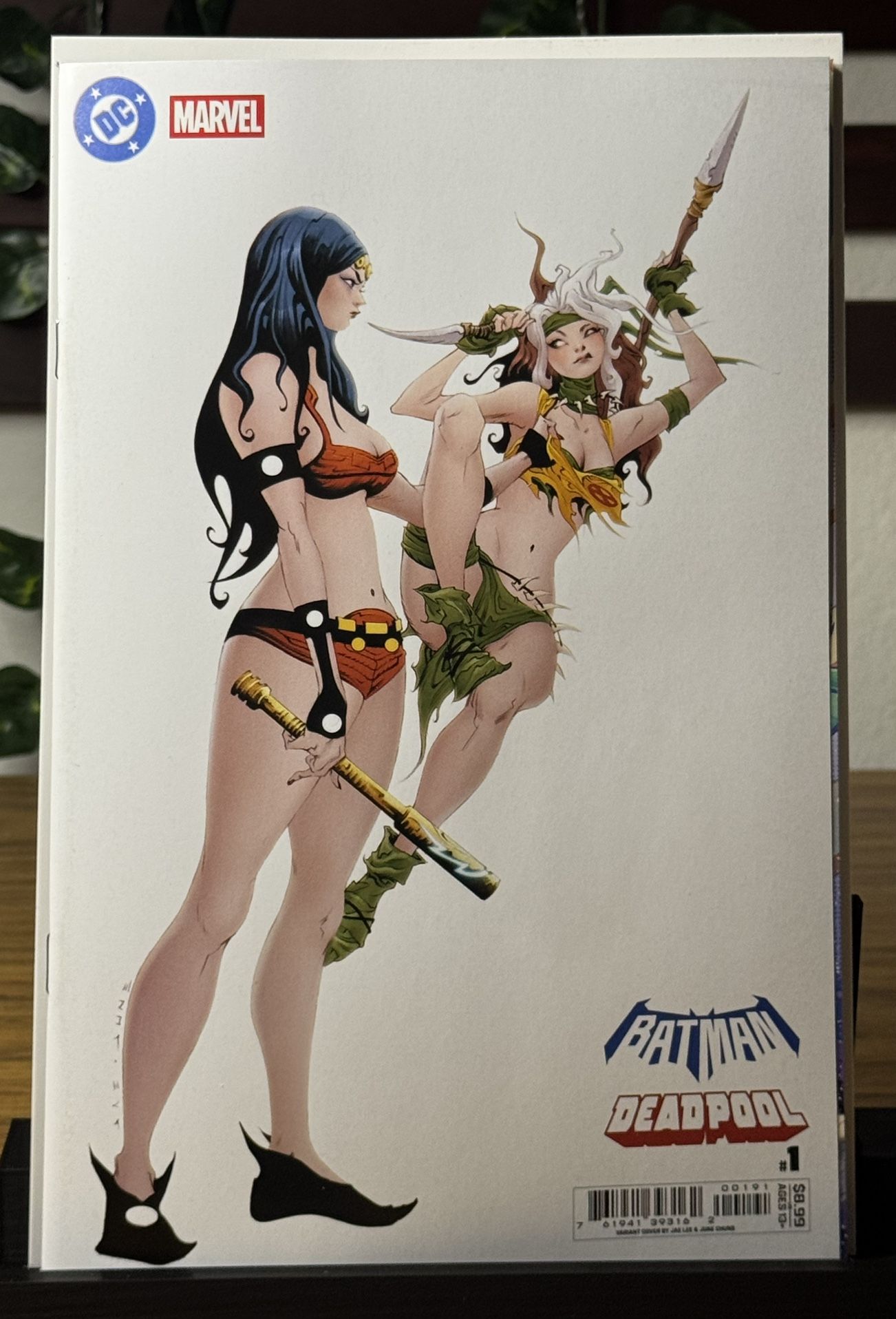 Batman Deadpool #1-Jae Lee Variant-NM