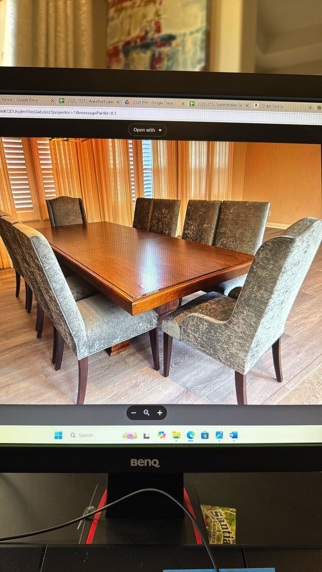 Dining Table Set And Full Size Bed And Mattress -$350