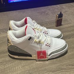 Jordan 3 (white cement)