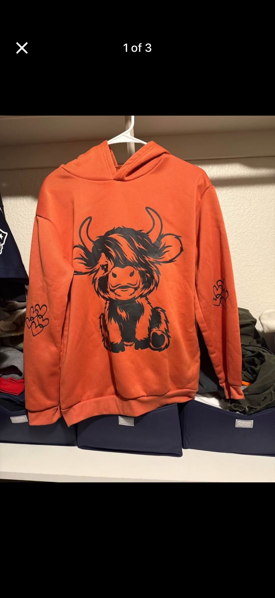cow hoodie 