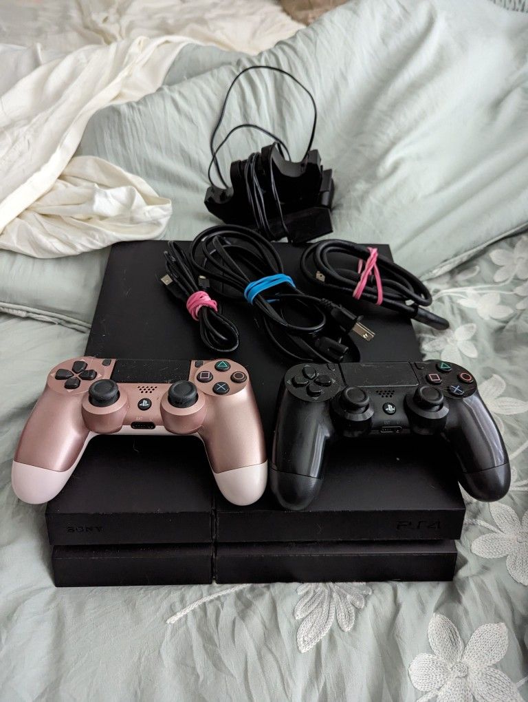 ps4 with 2 controllers for sale