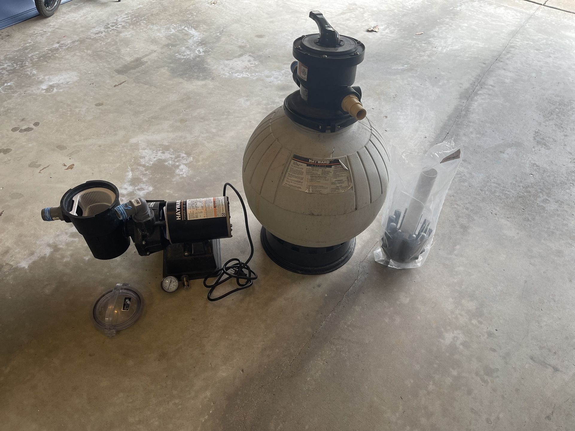 Hayward Sand Filter And Pool Pump