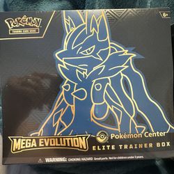 Mega Evolutions Lucario Etb