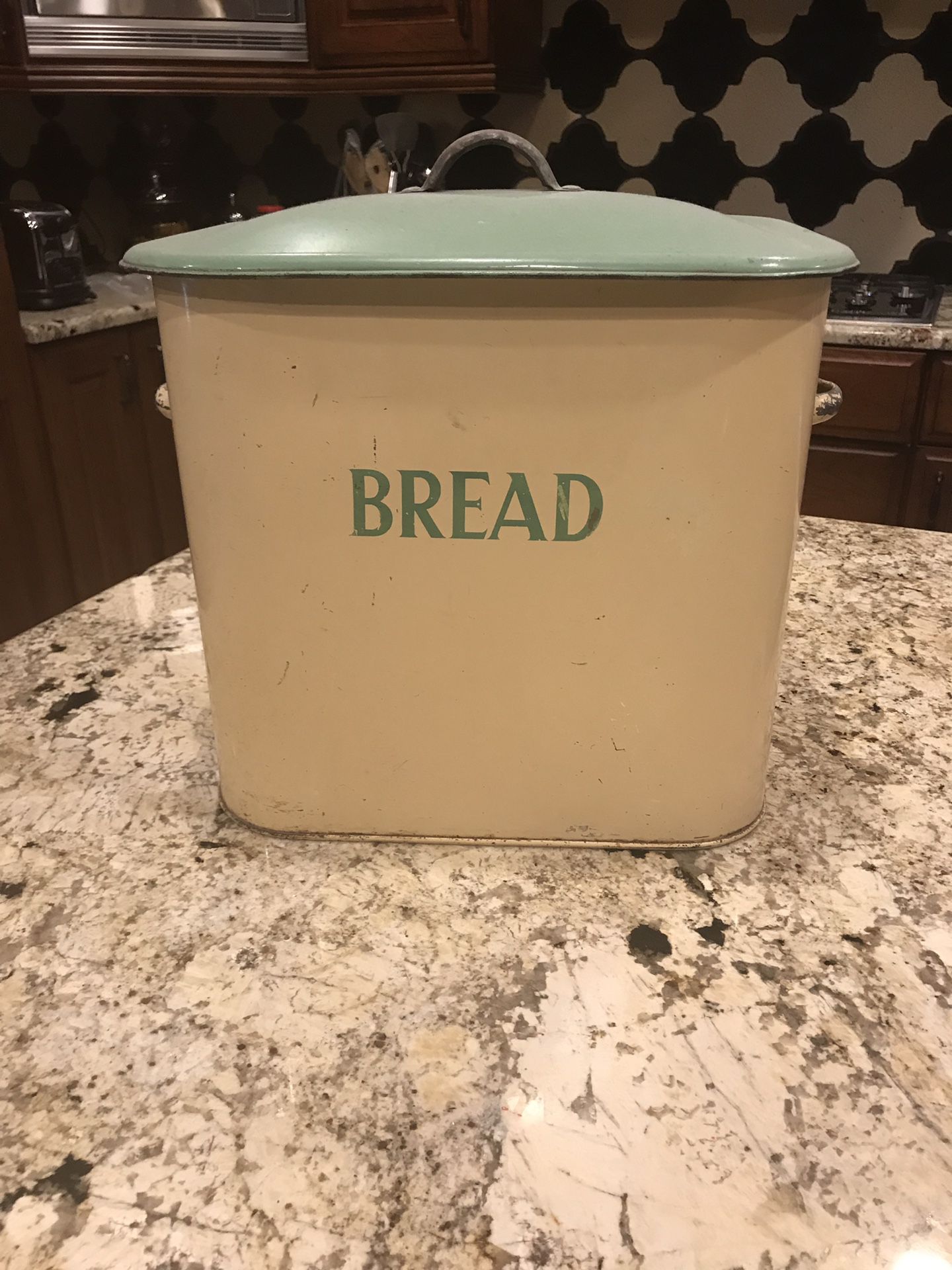 Vintage bread box
