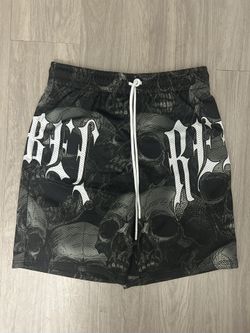 Men’s Skull Basketball Shorts