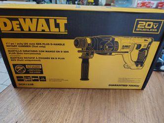 DeWalt 1 in rotary hammer SDS plus