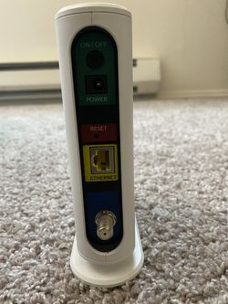 MOTOROLA 16x4 Cable Modem, White Model MB7420, 686 Mbps DOCSIS 3.0