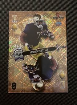Audric Estime 2023 Wild Card 5 Card Draw "Stacked Deck"