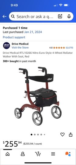 Nitro Walker With Seat