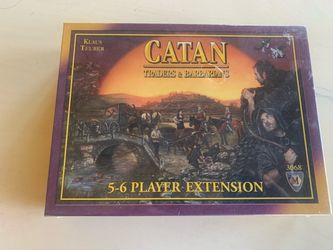 Settlers of Catan (Traders & Barbarians) 5-6 player expansion- NEW