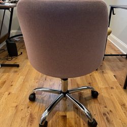 Pink Office Chair/ Work Space Chair