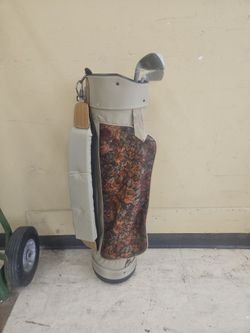 Vintage womens golf bag