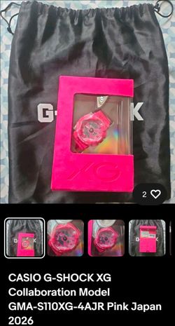 CASIO G-SHOCK XG Collaboration Model GMA-S110XG-4AJR Pink Japan 2026
