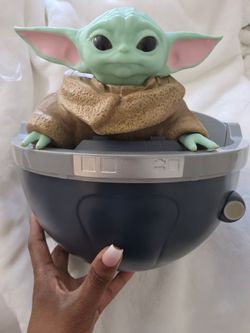 The Mandalorian & Grogu Hover Pram Popcorn bucket AMC theaters limited edition