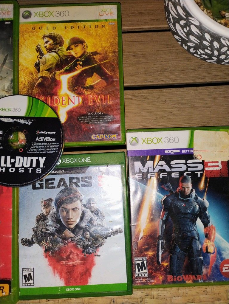 360 And XBox One Games. 