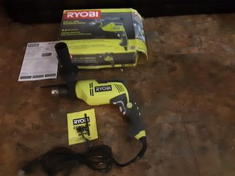 A+ New Ryobi 5/8" VSR Hammer Drill With Depth Stop D620H
