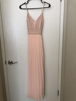 Lulus Glamorous Gala Pink Embroidered Maxi Dress