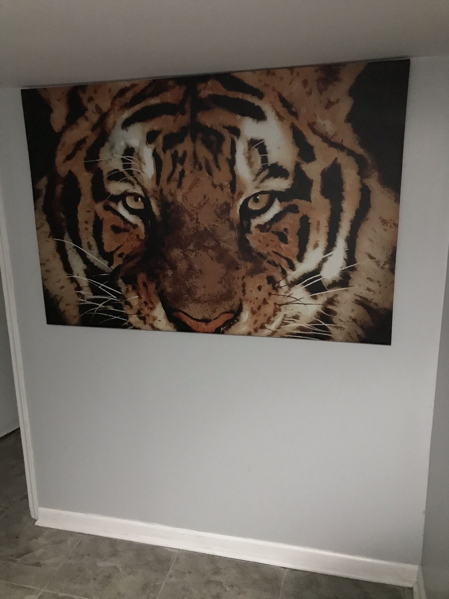 Huge Tiger Canvas