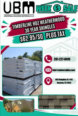 GAF TIMBERLINE HDZ WEATHERWOOD
