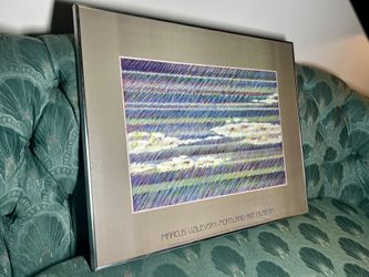 Marcus Uzilevsky Portland Art Museum poster of “Water Lillies”